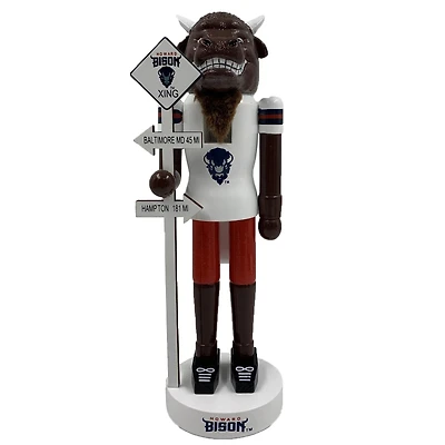Navy Howard Bison 12'' Rivalry Nutcracker