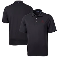 Men's Cutter & Buck Bobby Bowden Black Florida State Seminoles Virtue Eco Pique Polo