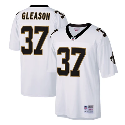 Men's Mitchell & Ness Steve Gleason White New Orleans Saints Big Tall 2006 Retired Player Replica Jersey