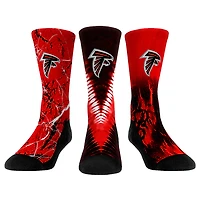 Youth Rock Em Socks Atlanta Falcons 3-Pack Crew Socks Set