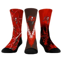 Youth Rock Em Socks Tampa Bay Buccaneers 3-Pack Crew Socks Set