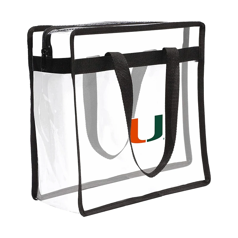 WinCraft Miami Hurricanes Clear Tote Bag