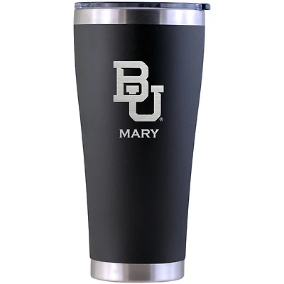 Baylor Bears Personalized 30oz. Laser Etched Black Tumbler