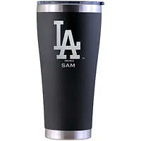 Los Angeles Dodgers Personalized 30oz. Laser Etched Black Tumbler