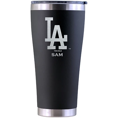 Los Angeles Dodgers Personalized 30oz. Laser Etched Black Tumbler