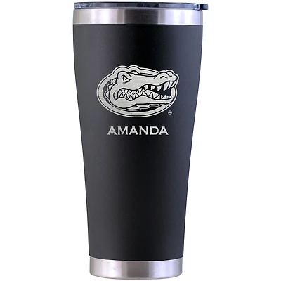 Florida Gators Personalized 30oz. Laser Etched Black Tumbler