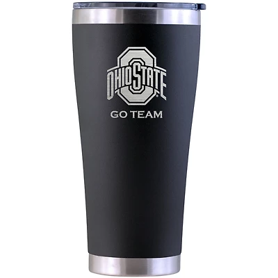 Ohio State Buckeyes Personalized 30oz. Laser Etched Black Tumbler