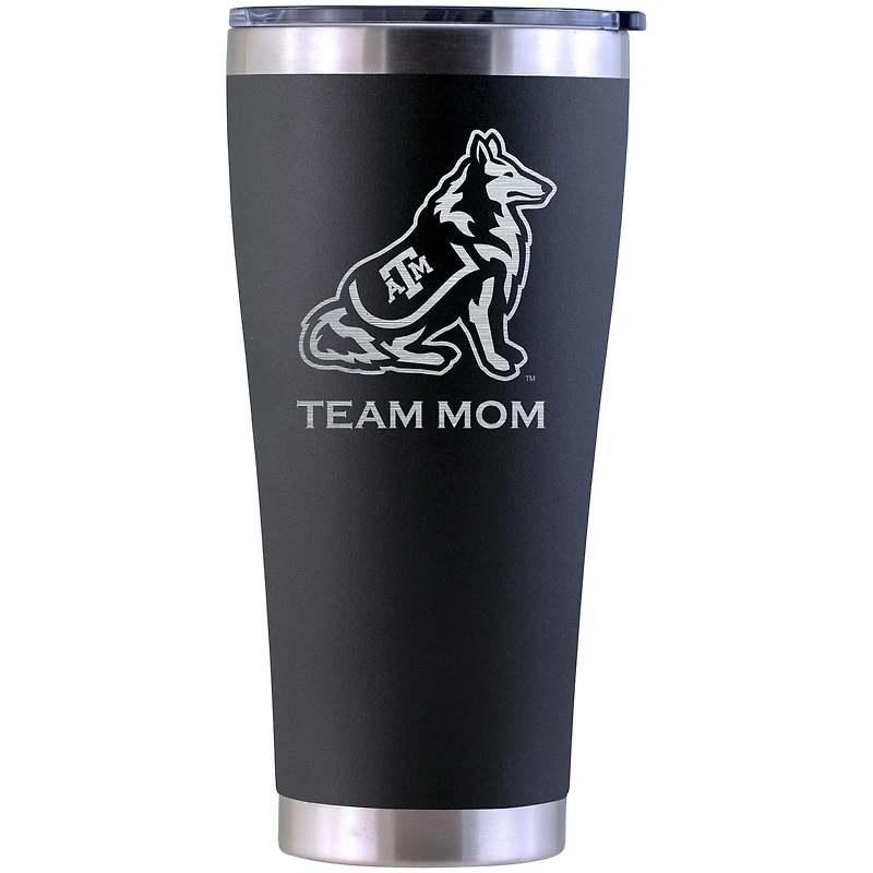 Texas A&M Aggies Personalized 30oz. Laser Etched Black Tumbler