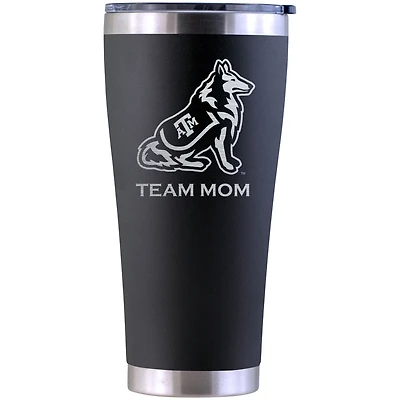 Texas A&M Aggies Personalized 30oz. Laser Etched Black Tumbler