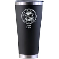 Minnesota Twins Personalized 30oz. Laser Etched Black Tumbler