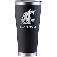 Washington State Cougars Personalized 30oz. Laser Etched Black Tumbler