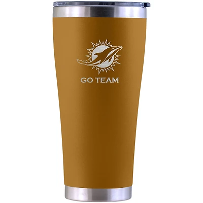 Miami Dolphins Personalized 30oz. Laser Etched Canyon Tumbler