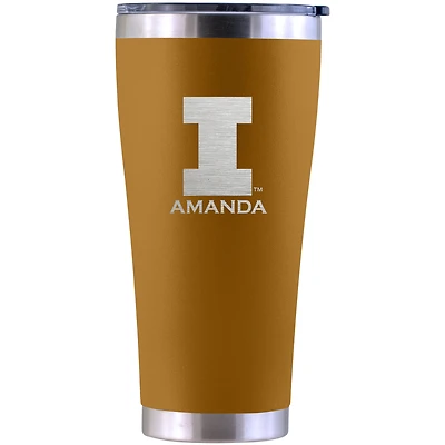 Illinois Fighting Illini Personalized 30oz. Laser Etched Canyon Tumbler