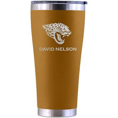 Jacksonville Jaguars Personalized 30oz. Laser Etched Canyon Tumbler
