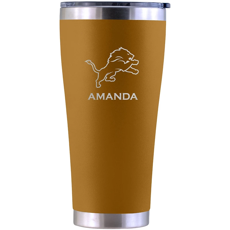 Detroit Lions Personalized 30oz. Laser Etched Canyon Tumbler