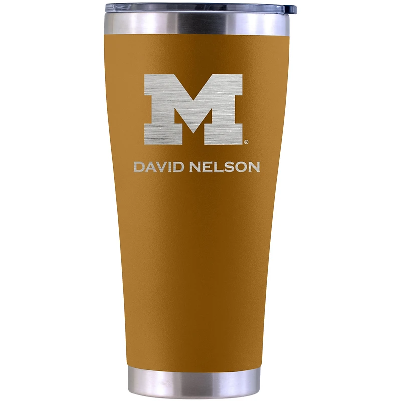 Michigan Wolverines Personalized 30oz. Laser Etched Canyon Tumbler