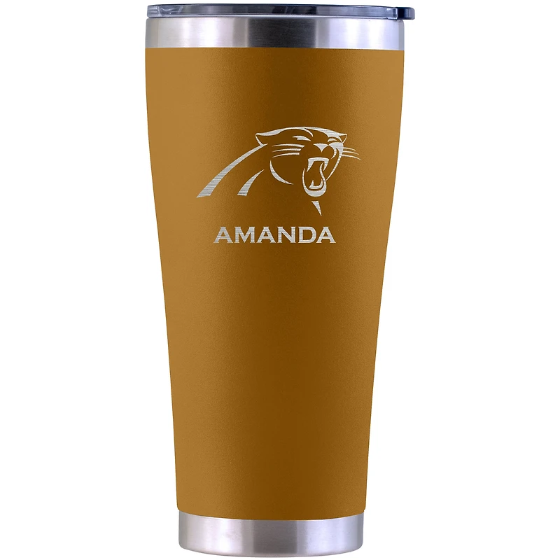 Carolina Panthers Personalized 30oz. Laser Etched Canyon Tumbler