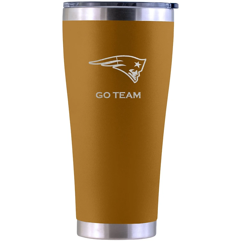 New England Patriots Personalized 30oz. Laser Etched Canyon Tumbler