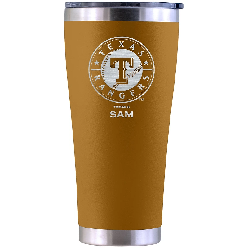 Texas Rangers Personalized 30oz. Laser Etched Canyon Tumbler