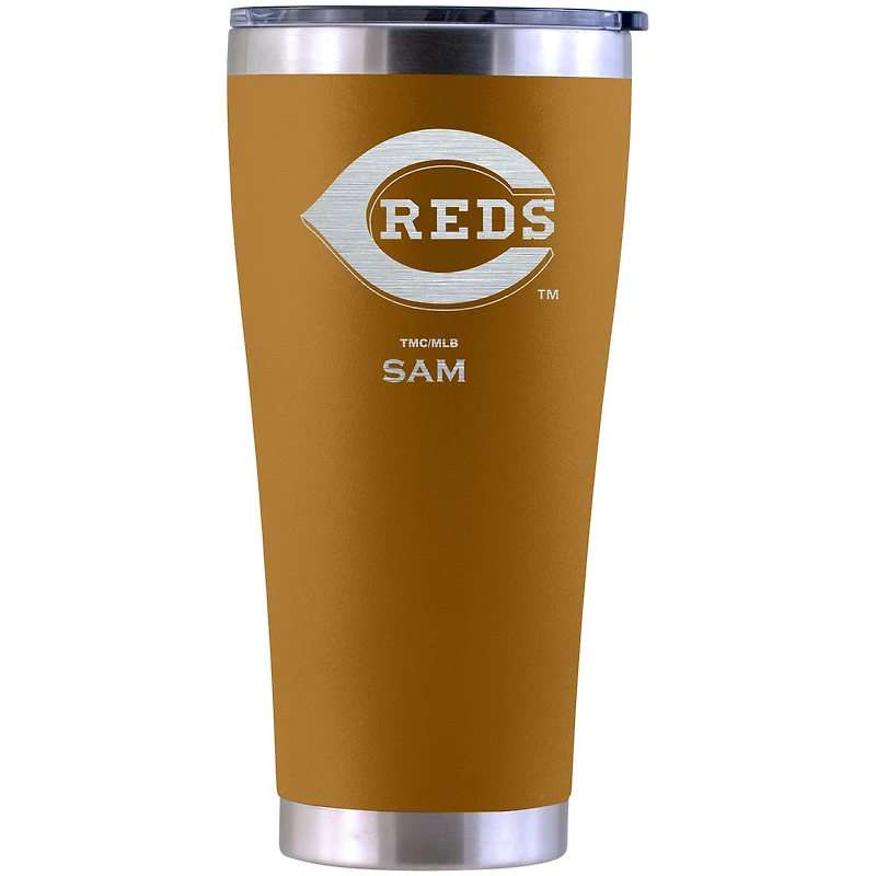 Cincinnati Reds Personalized 30oz. Laser Etched Canyon Tumbler
