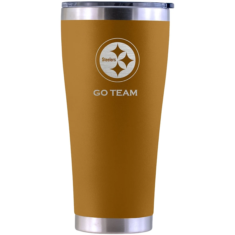 Pittsburgh Steelers Personalized 30oz. Laser Etched Canyon Tumbler
