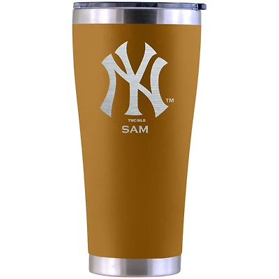 New York Yankees Personalized 30oz. Laser Etched Canyon Tumbler
