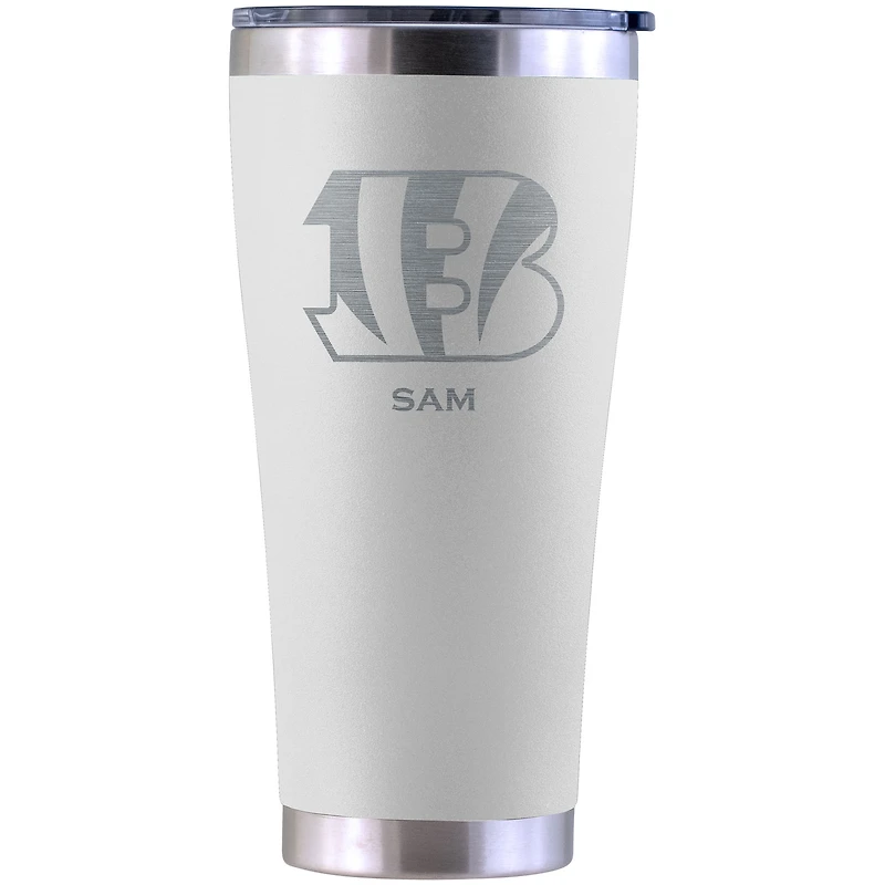 Cincinnati Bengals Personalized 30oz. Laser Etched Tumbler