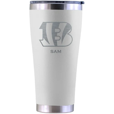 Cincinnati Bengals Personalized 30oz. Laser Etched Tumbler