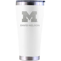Michigan Wolverines Personalized 30oz. Laser Etched Tumbler