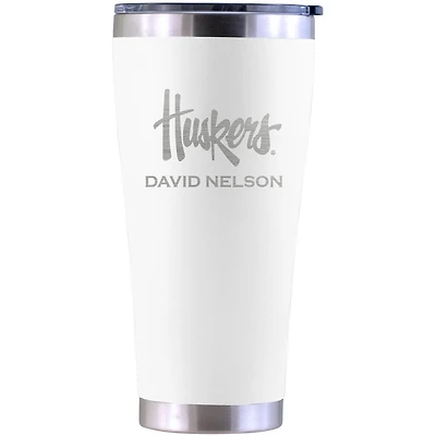 Nebraska Huskers Personalized 30oz. Laser Etched Tumbler