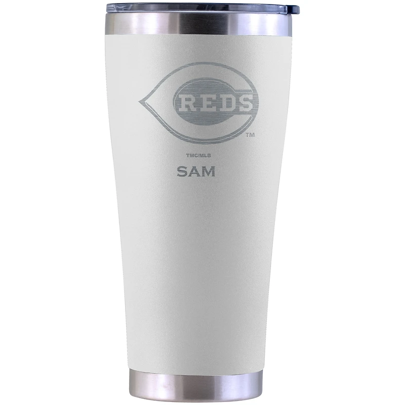 Cincinnati Reds Personalized 30oz. Laser Etched Tumbler