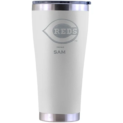 Cincinnati Reds Personalized 30oz. Laser Etched Tumbler