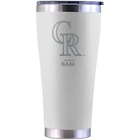 Colorado Rockies Personalized 30oz. Laser Etched Tumbler