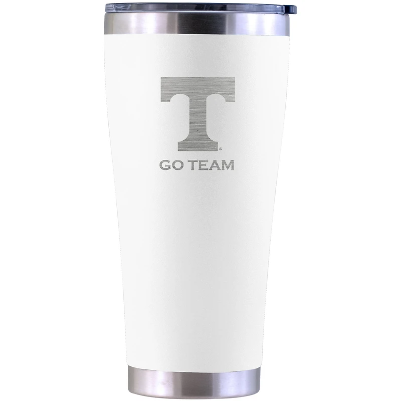 Tennessee Volunteers Personalized 30oz. Laser Etched White Tumbler