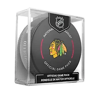Inglasco Chicago Blackhawks 2022-23 Season Official Game Puck