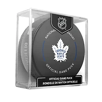 Inglasco Toronto Maple Leafs 2022-23 Season Official Game Puck