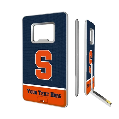 Syracuse Orange Personalized Credit Card USB Drive & Bottle Opener