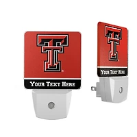 Texas Tech Red Raiders Personalized 2-Piece Nightlight Set