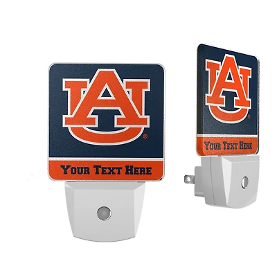 Auburn Tigers Personalized 2-Piece Nightlight Set