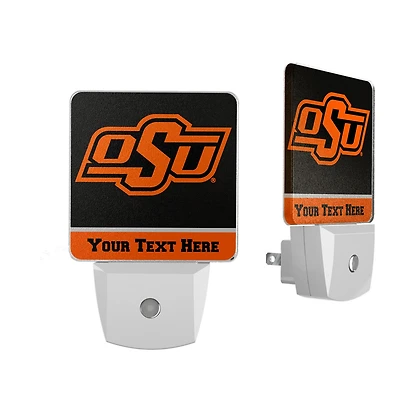 Oklahoma State Cowboys Personalized 2-Piece Nightlight Set