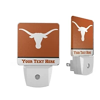 Texas Longhorns Personalized 2-Piece Nightlight Set