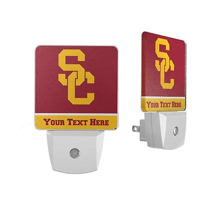 USC Trojans Personalized 2-Piece Nightlight Set
