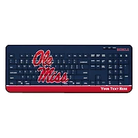 Ole Miss Rebels Personalized Wireless Keyboard