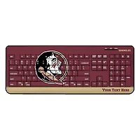 Florida State Seminoles Primary Logo Personalized Wireless Keyboard