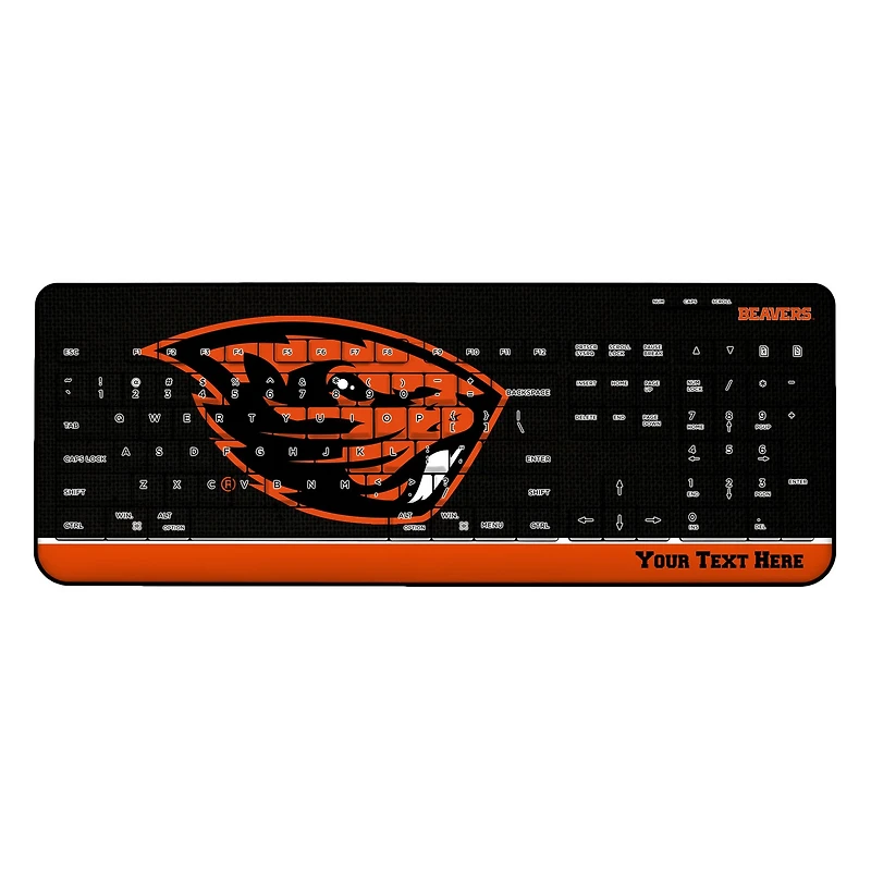 Oregon State Beavers Personalized Wireless Keyboard
