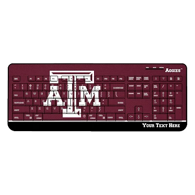 Texas A&M Aggies Personalized Wireless Keyboard