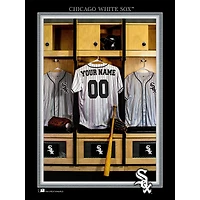 Chicago White Sox 12'' x 16'' Personalized Team Jersey Print