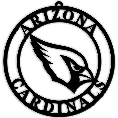 Black Arizona Cardinals 16'' Team Logo Cutout