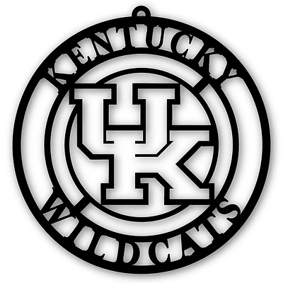 Black Kentucky Wildcats 16'' Team Logo Cutout