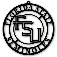 Black Florida State Seminoles 16'' Team Logo Cutout